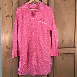 Victoria’s Secret pokadot sleep shirt pajama